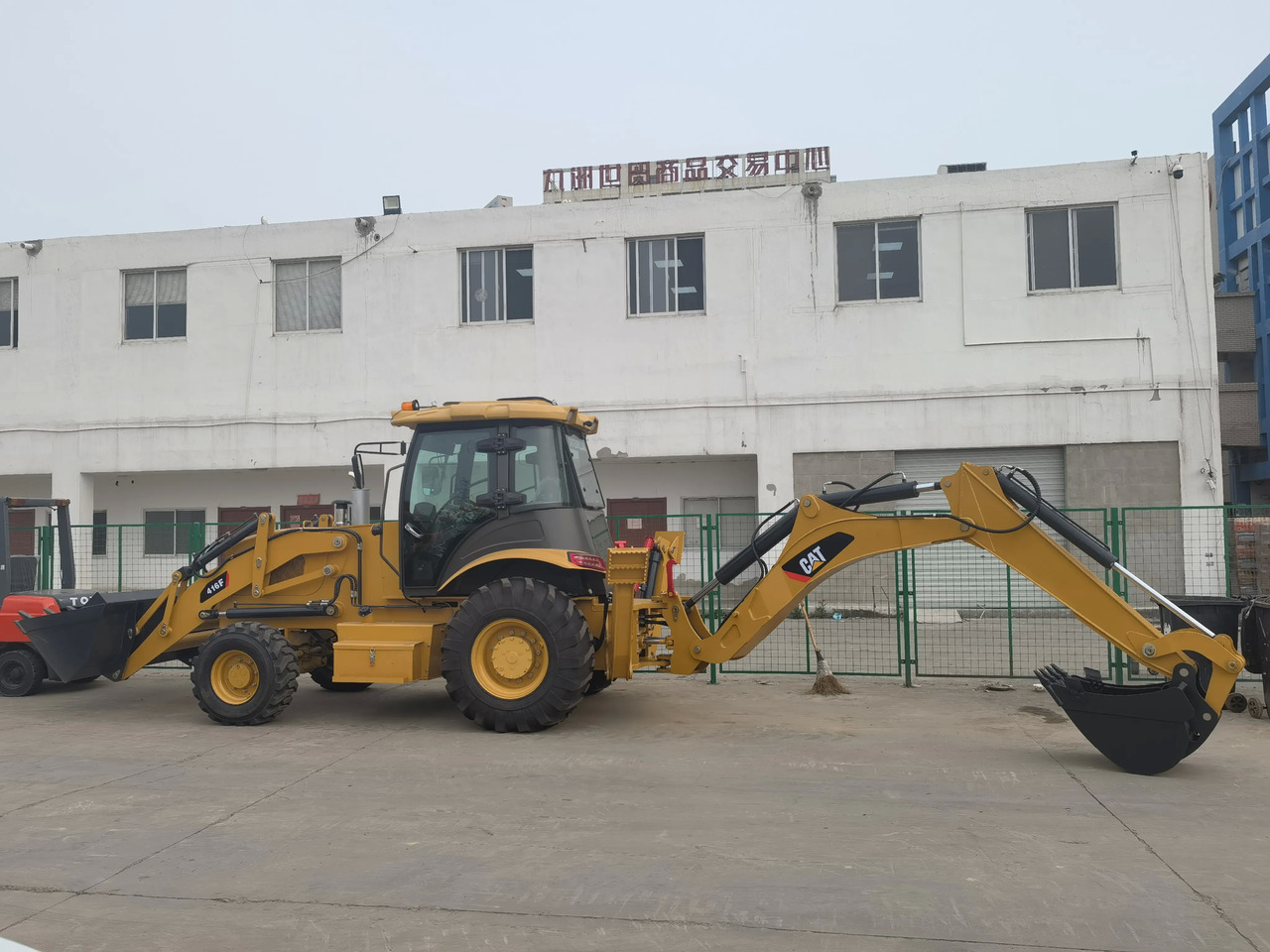 Leasing  Good Condition backhoe loader 4WD 416F backhoe loader front loader for sale Good Condition backhoe loader 4WD 416F backhoe loader front loader for sale: afbeelding 6