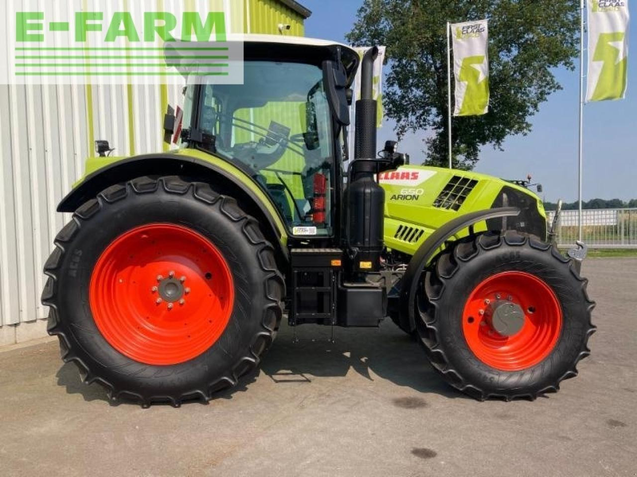 Tractor CLAAS arion 650 cebis