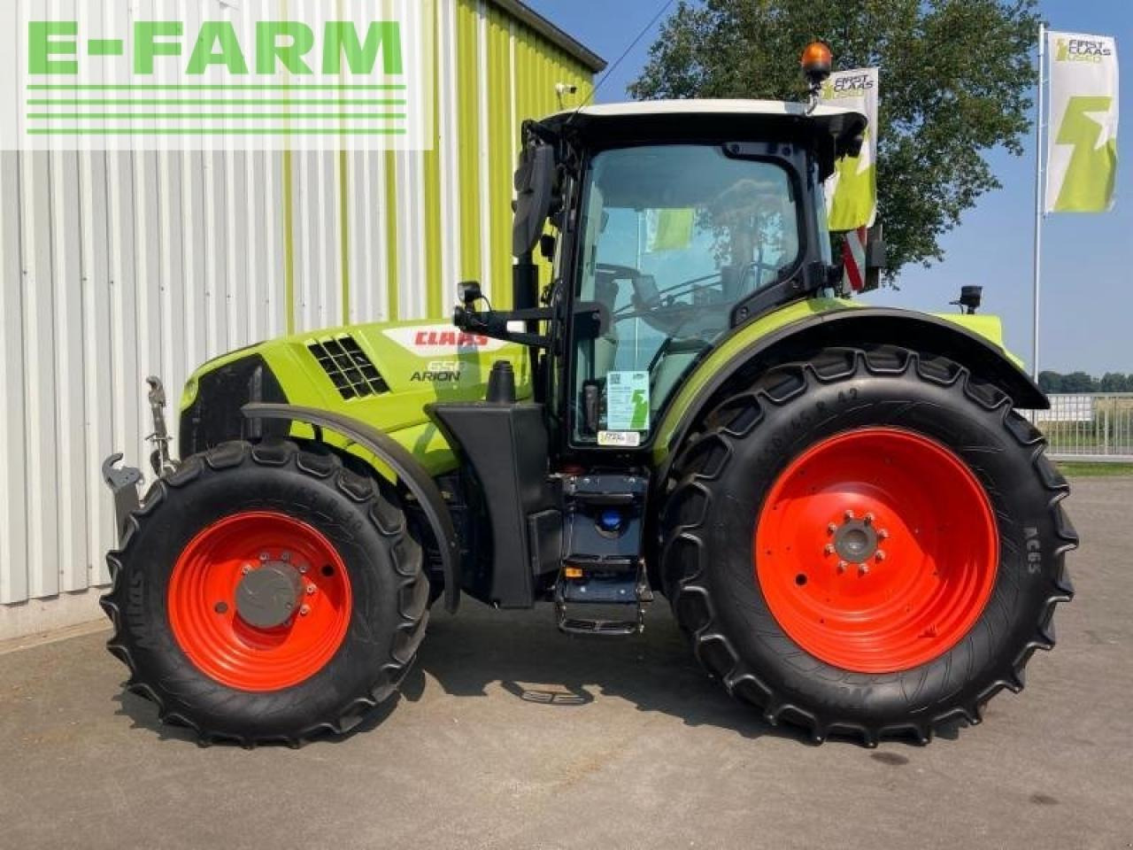 Tractor CLAAS arion 650 cebis