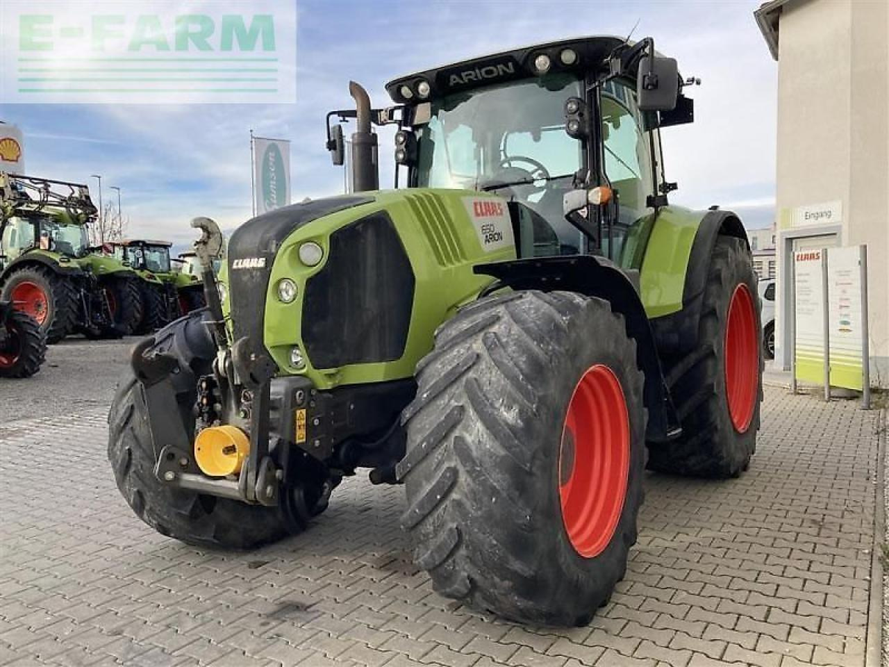 Tractor CLAAS arion 650 cmatic cebis CMATIC CEBIS