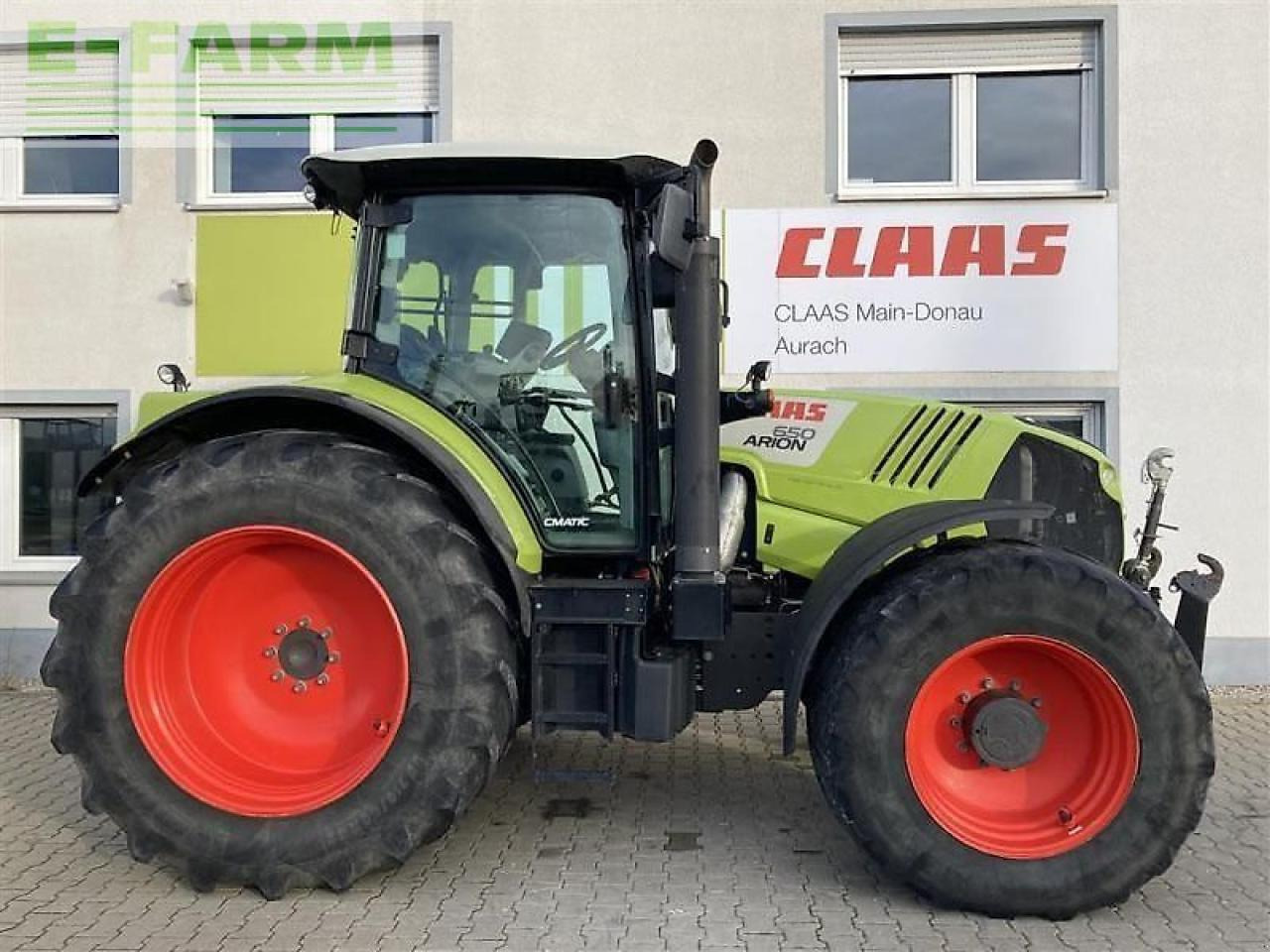 Tractor CLAAS arion 650 cmatic cebis CMATIC CEBIS