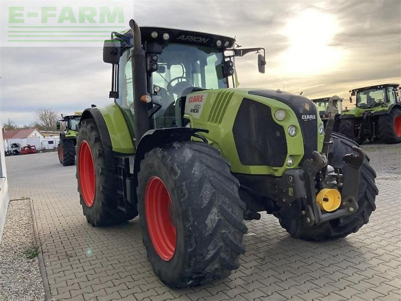 Tractor CLAAS arion 650 cmatic cebis CMATIC CEBIS