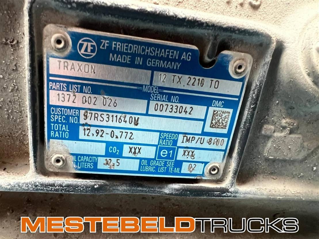 Versnellingsbak voor Vrachtwagen Iveco Versnellingsbak 12 TX2210 TO BMC: afbeelding 3