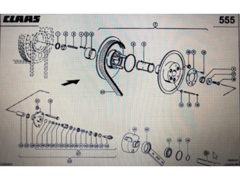Onderdelen CLAAS