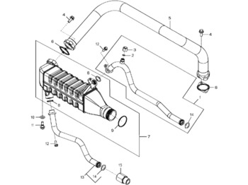 Motor en onderdelen JOHN DEERE