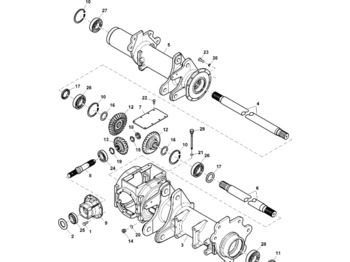 Transmissie JOHN DEERE