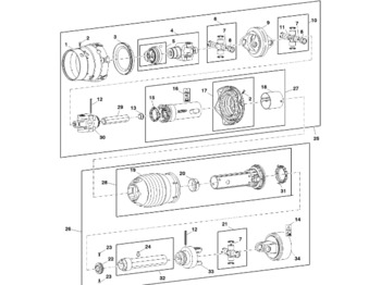 Transmissie JOHN DEERE