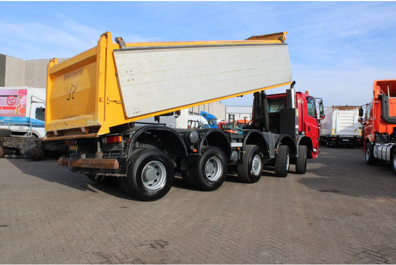 Kipper vrachtwagen Ginaf X 5250 TS BETON/TIPPER + 10X4 + MANUAL