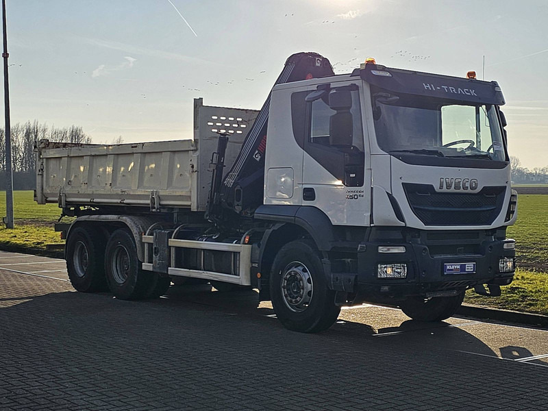 Kipper vrachtwagen Iveco AT260T45 TRAKKER HIAB XS144