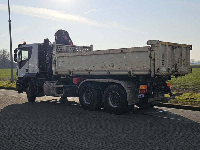 Kipper vrachtwagen Iveco AT260T45 TRAKKER HIAB XS144