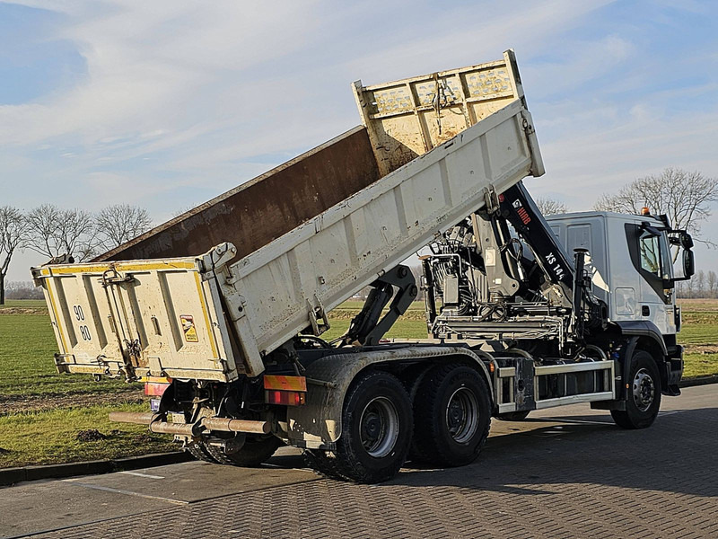 Kipper vrachtwagen Iveco AT260T45 TRAKKER HIAB XS144