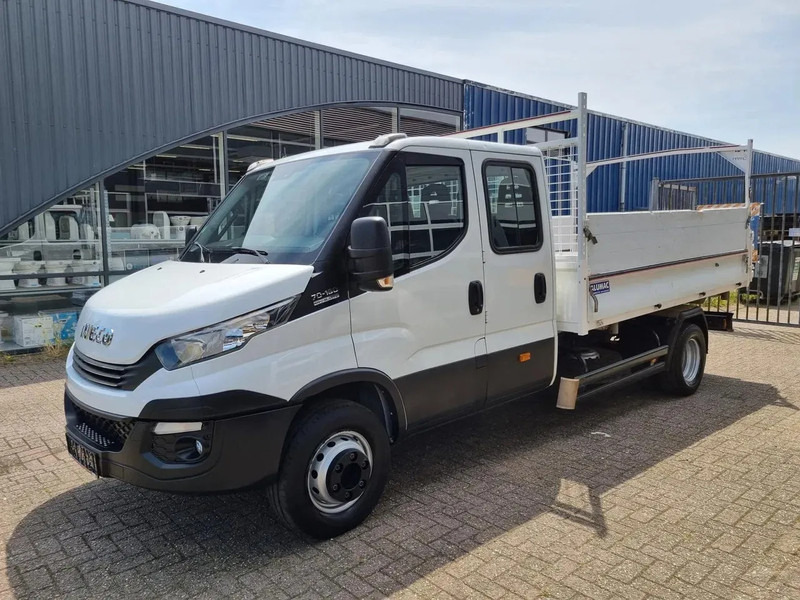 Kipper vrachtwagen Iveco Daily 70C18/ Dreiseitenkipper/ Airco/ 7 Pers.