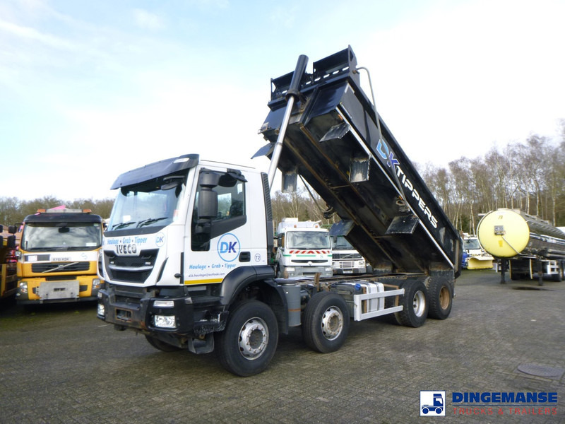 Kipper vrachtwagen Iveco Stralis X-Way 460 8x4 RHD tipper