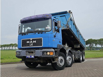 Kipper vrachtwagen MAN 35.400 F2000 8X4 MANUAL STEEL