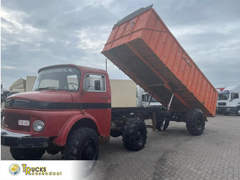 Kipper vrachtwagen Mercedes-Benz 813 + Manual + Kipper + 4x4