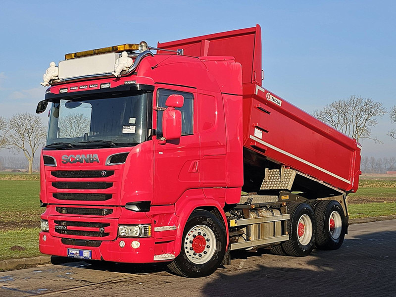 Kipper vrachtwagen Scania R580 HL V8 6X4 RETARDER