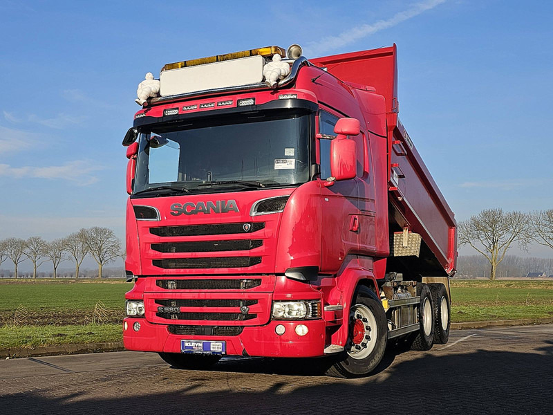 Kipper vrachtwagen Scania R580 HL V8 6X4 RETARDER