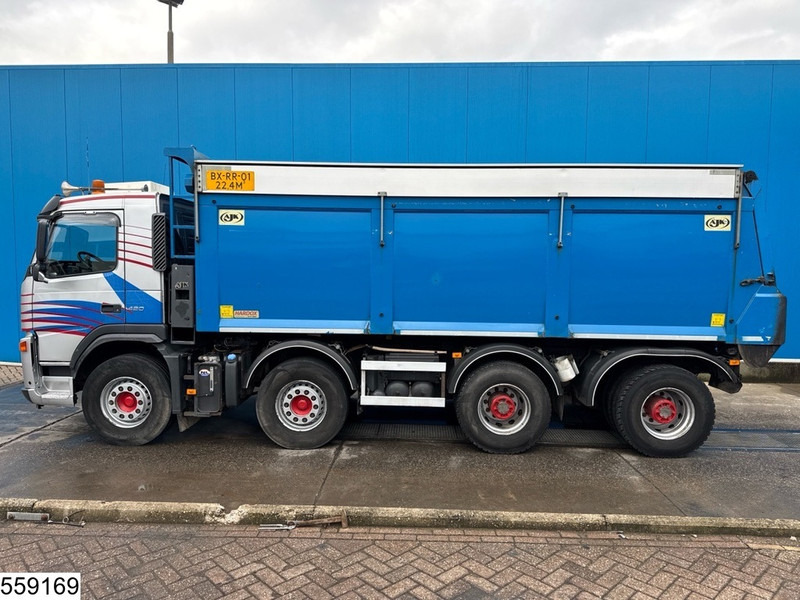 Kipper vrachtwagen Volvo FM 420 8x4, EURO 5, Airpress cabine