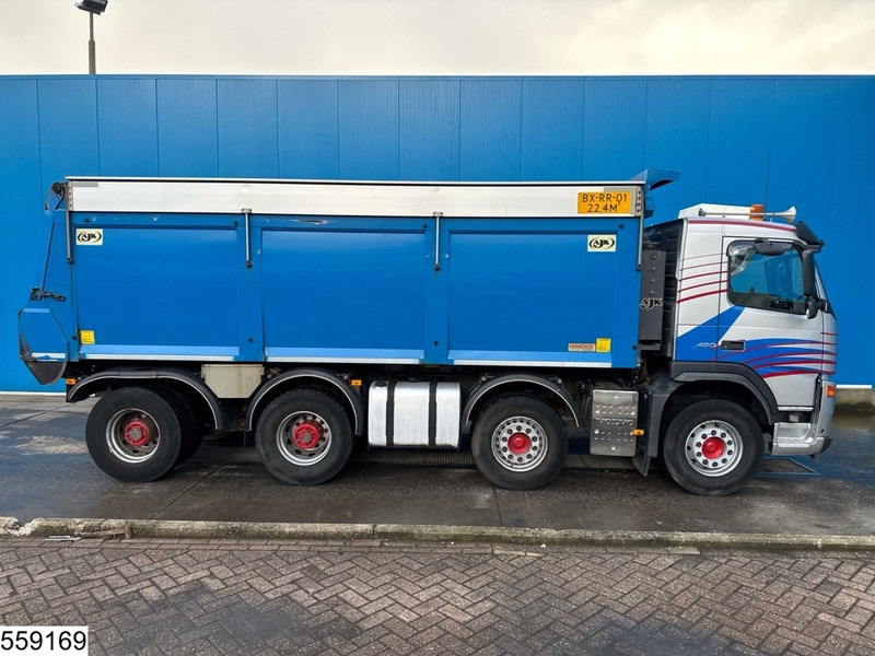 Kipper vrachtwagen Volvo FM 420 8x4, EURO 5, Airpress cabine