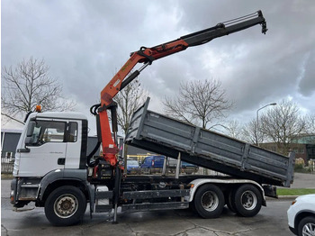 Kraanwagen MAN TGA 26.390 6X4 + PALFINGER PK17502 + TIPPER - FU 