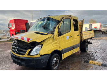 Kipper bestelwagen, Bestelwagen met dubbele cabine Mercedes-Benz Sprinter 511 CDI Kipper Doka Unfall: afbeelding 5