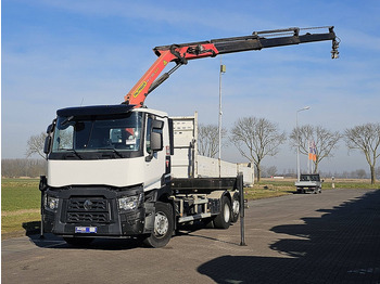 Kipper vrachtwagen, Kraanwagen Renault C 380 PK17000-3: afbeelding 3