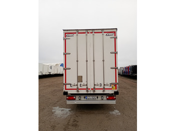 Gesloten oplegger EKERI BOX OPENSIDE - TARP ROOF - HUCKEPACK: afbeelding 4