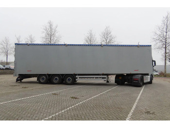 Schuifvloer oplegger Benalu 95m3 m (2x pallets wide) Saf axels. Top state!: afbeelding 4