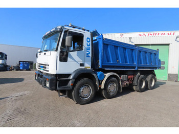 Kipper vrachtwagen Iveco Eurotrakker 340E37 8x4, Manual injection, STEEL DUMPER, FULL SPRING: afbeelding 3