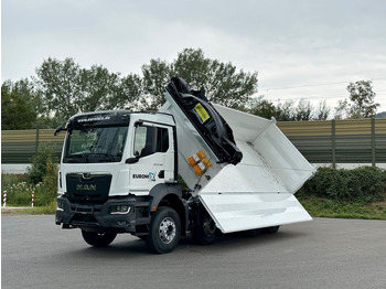 Kipper vrachtwagen MAN TGS 35.480