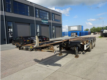 Containertransporter/ Wissellaadbak oplegger Pacton T3-010 / 3x Extendable / SAF + Drum / 1x lift: afbeelding 3