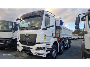 Kipper vrachtwagen MAN TGS 35.480