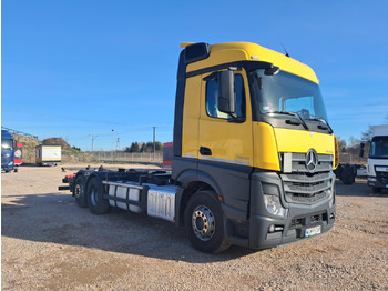 Containertransporter/ Wissellaadbak vrachtwagen MERCEDES-BENZ Actros