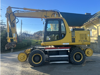 Mobiele graafmachine KOMATSU PW150