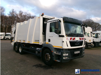 Vuilniswagen MAN TGM 26.320 6X2 Euro 6 RHD Faun refuse truck: afbeelding 2