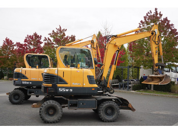 Graafmachine Hyundai Robex 55W-9 Wheeled Excavator 5.5t / 2pcs: afbeelding 4