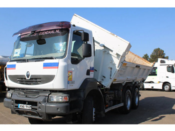 Kipper vrachtwagen Renault Kerax 410 + 6x4 + 3side tipper + spring + manual: afbeelding 2