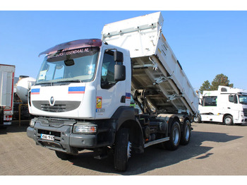 Kipper vrachtwagen Renault Kerax 410 + 6x4 + 3side tipper + spring + manual: afbeelding 5