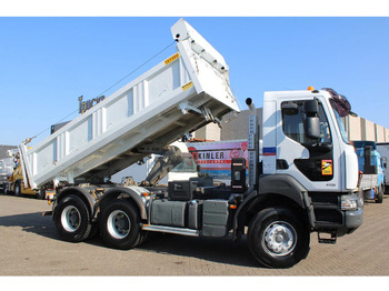 Kipper vrachtwagen Renault Kerax 410 + 6x4 + 3side tipper + spring + manual: afbeelding 3