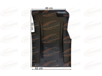 Nieuw Spatbord voor Vrachtwagen DAF XF (II SERIES/105/CF) CAB. MUDGUARD REAR RIGHT DAF XF (II SERIES/105/CF) CAB. MUDGUARD REAR RIGHT: afbeelding 2