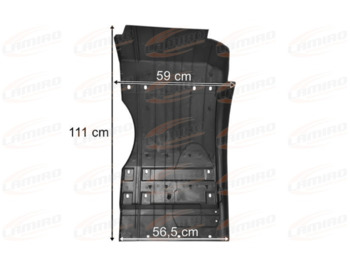 Nieuw Spatbord voor Vrachtwagen IVECO STRALIS '13- HI-WAY CABIN MUDGUARD LEFT IVECO STRALIS '13- HI-WAY CABIN MUDGUARD LEFT: afbeelding 2