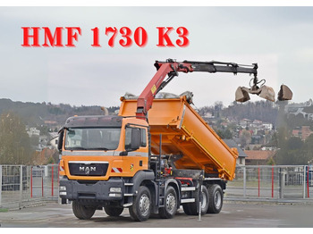 Kipper vrachtwagen MAN TGS 35.400