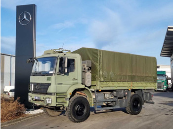 Vrachtwagen met open laadbak Mercedes-Benz Axor 1829 A 4x4 Pritsche/Plane 10 Stück: afbeelding 3