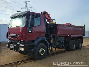 Kipper vrachtwagen IVECO Trakker