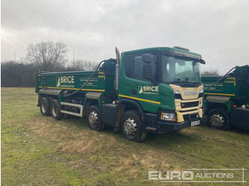 Kipper vrachtwagen SCANIA P 410