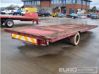 Landbouwaanhanger CLS 4.5 Ton Single Axle Drawbar Flatbed Trailer: afbeelding 4