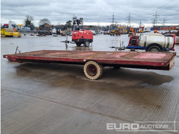 Landbouwaanhanger CLS 4.5 Ton Single Axle Drawbar Flatbed Trailer: afbeelding 2