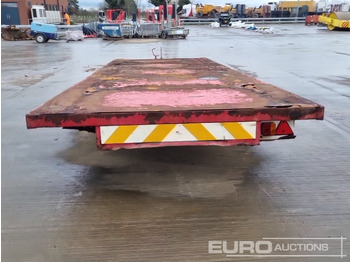 Landbouwaanhanger CLS 4.5 Ton Single Axle Drawbar Flatbed Trailer: afbeelding 3