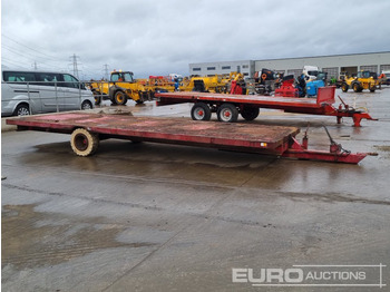 Landbouwaanhanger CLS 4.5 Ton Single Axle Drawbar Flatbed Trailer: afbeelding 5