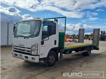 Vrachtwagen met open laadbak ISUZU